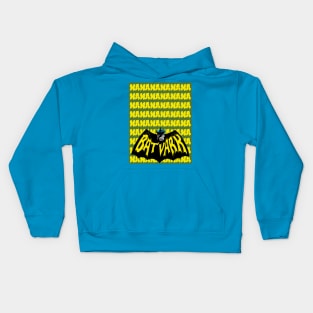 NANANANANANANANANANA Batvark Logo Kids Hoodie